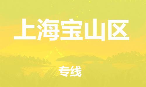 邯鄲到上海寶山區(qū)物流公司-工廠貨物運輸專線-費用多少