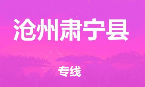邯鄲到滄州肅寧縣物流公司-工程項(xiàng)目貨物運(yùn)輸專線-實(shí)時(shí)跟近