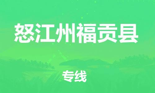 邯鄲到怒江州福貢縣物流公司-食品飲料運(yùn)輸專線-全境配送到門